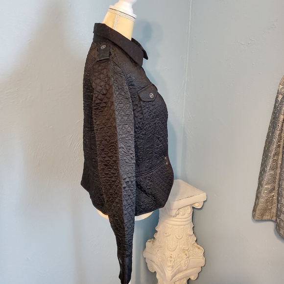 I.E. Relaxed quilted Blazer jacket A62 - Picture 2 of 8